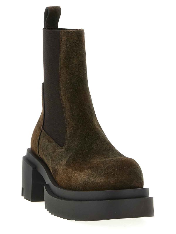 RICK OWENS: ankle boots online - Beatle Bogun Ankle Boots