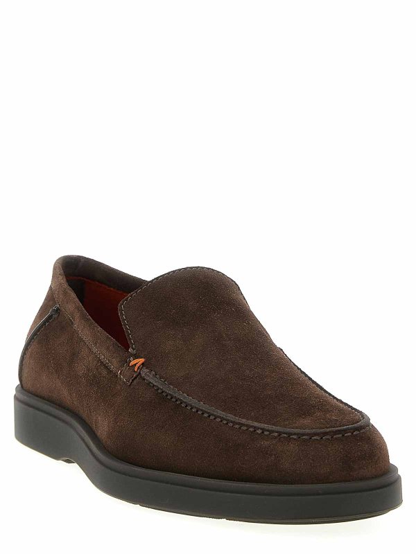 SANTONI: Loafers & Slippers online - Drain Loafers