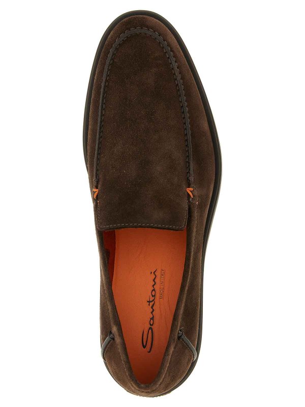 Drain Loafers shop online: SANTONI