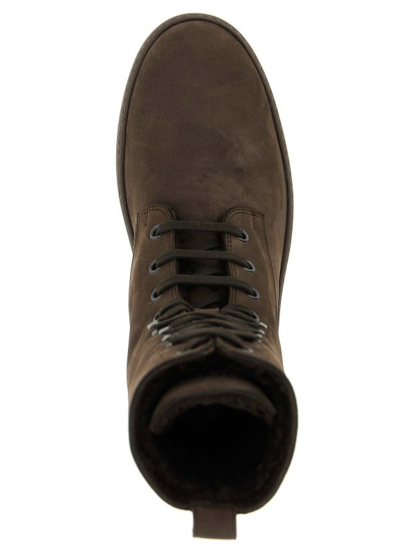 アンクルブーツ - ブラウン shop online: TOD