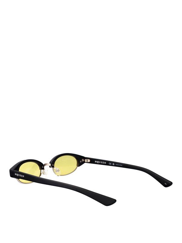 サングラス - 黒 shop online: ALEXANDER MCQUEEN