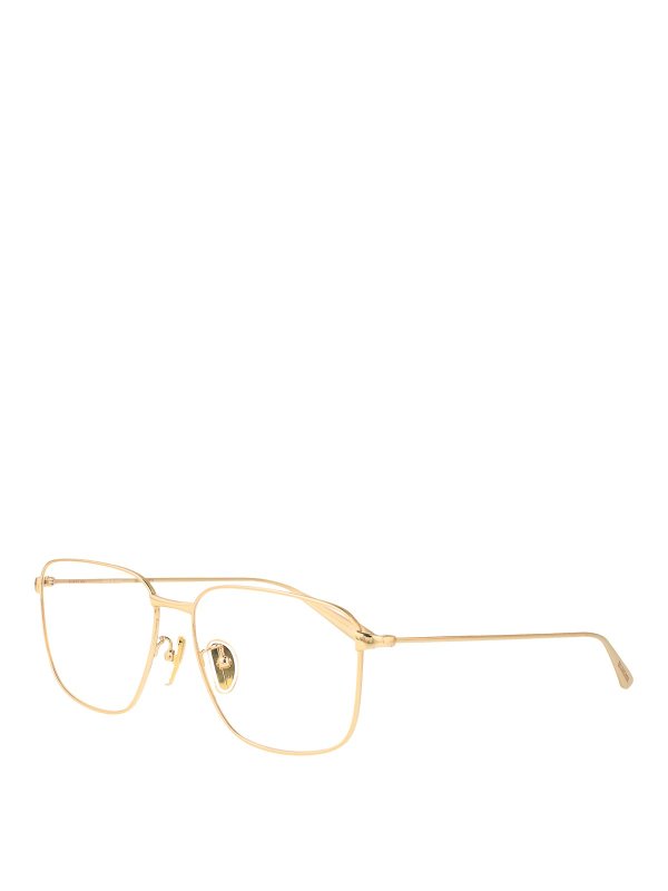 BALENCIAGA: Lunettes online - Lunettes - Or