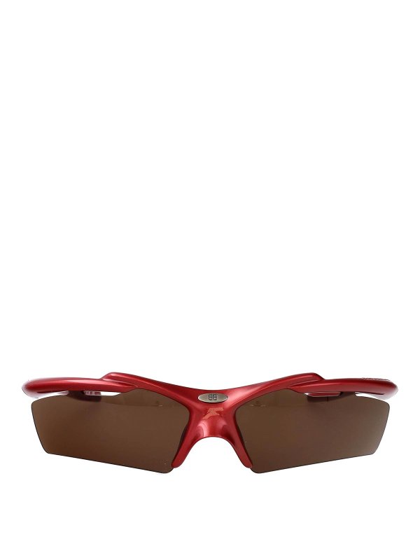 BALENCIAGA: Lunettes de soleil - Lunettes De Soleil - Rouge