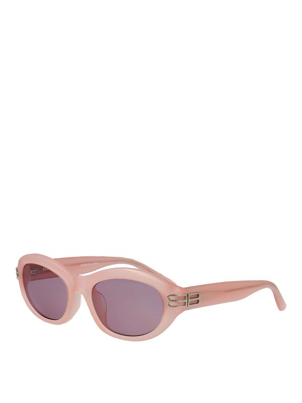 BALENCIAGA: Lunettes de soleil online - Lunettes De Soleil - Couleur Chair