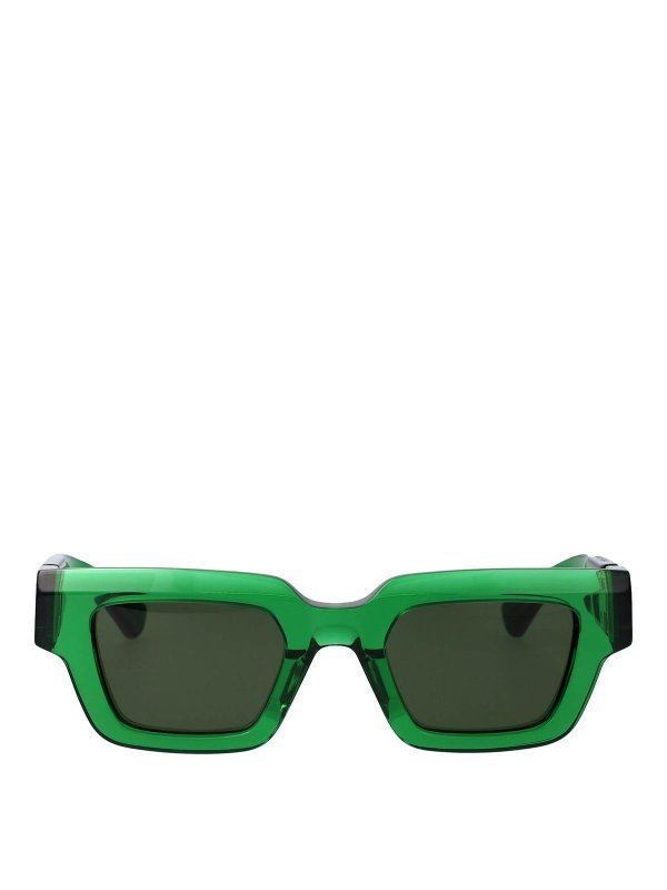 BOTTEGA VENETA: サングラス - サングラス - 緑