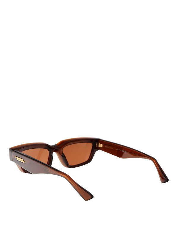 Lunettes De Soleil - Marron shop online: BOTTEGA VENETA