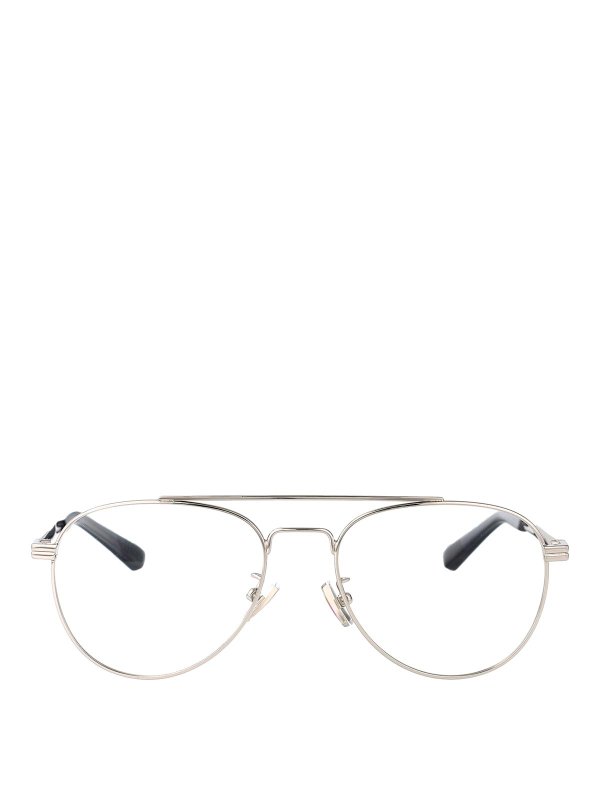 BOTTEGA VENETA: Brillen - Brillen - Silber