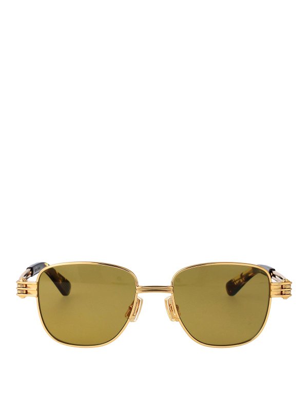 BOTTEGA VENETA: Lunettes de soleil - Lunettes De Soleil - Or