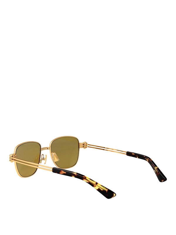 Lunettes De Soleil - Or shop online: BOTTEGA VENETA