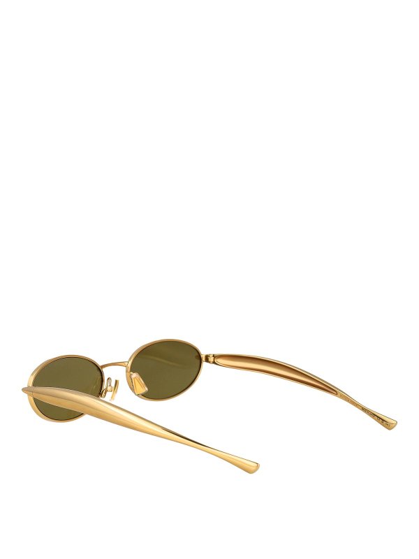 Sonnenbrille - Gold shop online: BOTTEGA VENETA