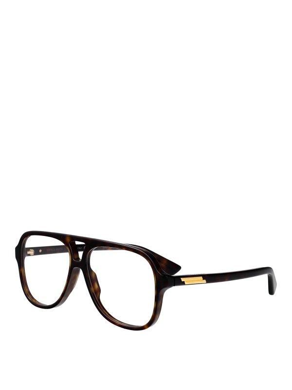BOTTEGA VENETA: Lunettes online - Lunettes - Marron