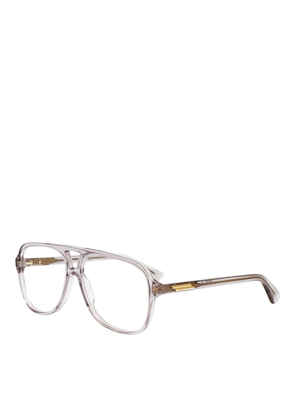 BOTTEGA VENETA: gafas online - Gafas - Gris