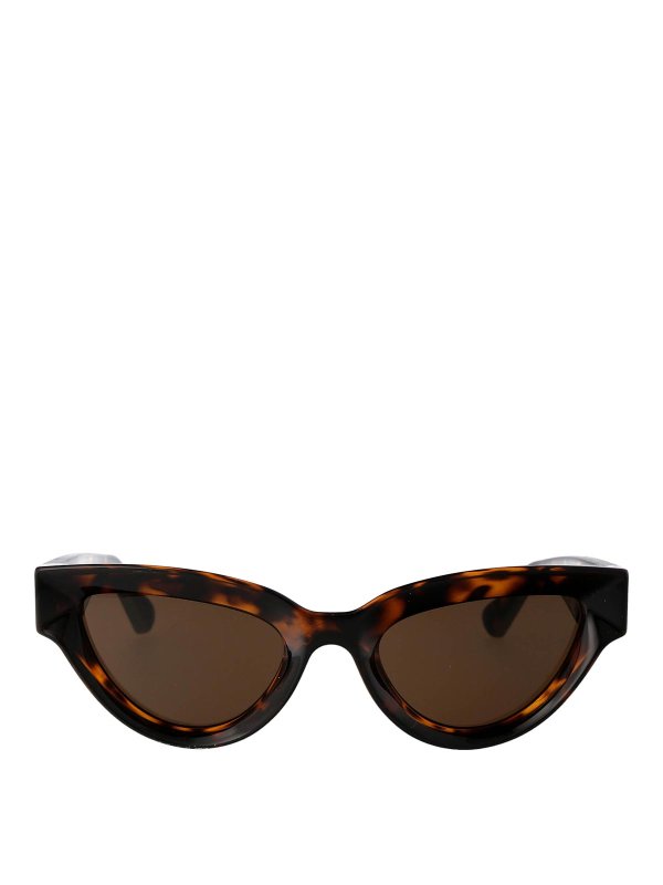 BOTTEGA VENETA: Sonnenbrillen - Sonnenbrille - Braun