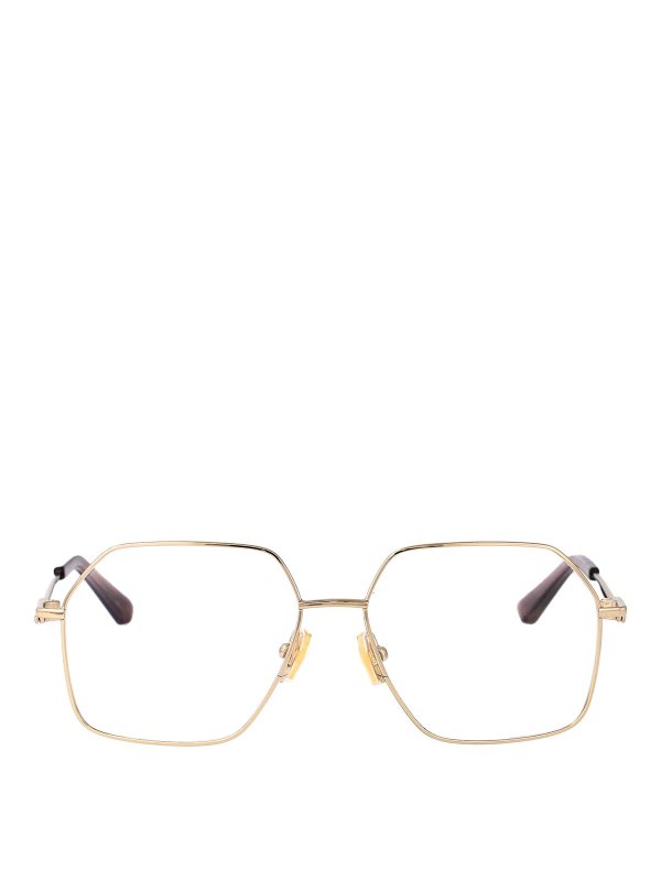 BOTTEGA VENETA: 眼鏡 - 眼鏡 - 金