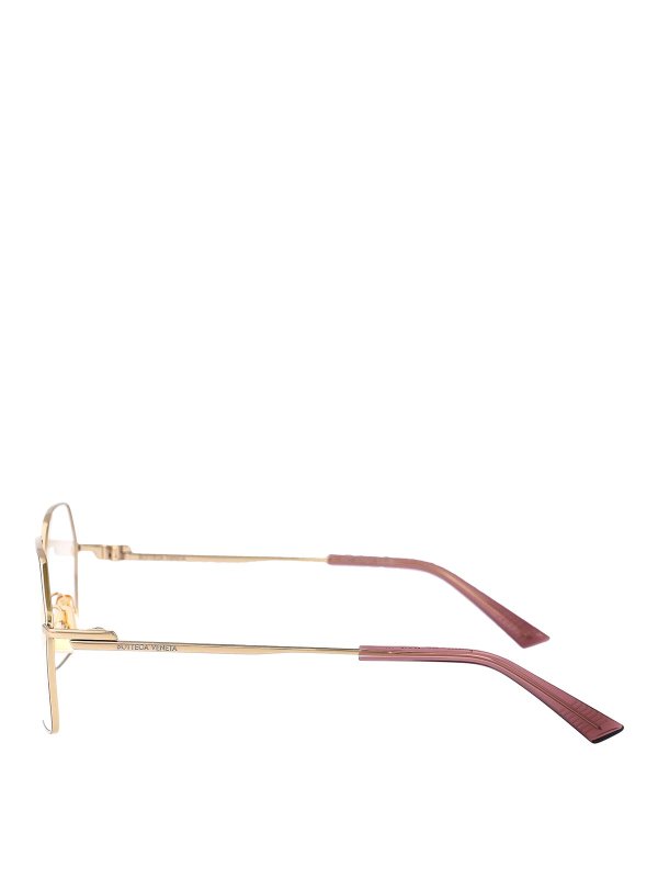 The Best Shops BOTTEGA VENETA: 眼鏡 - 眼鏡 - 金