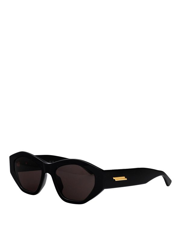 BOTTEGA VENETA: Lunettes de soleil online - Lunettes De Soleil - Noir