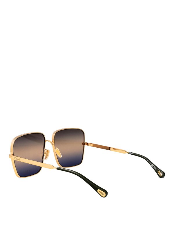 サングラス - 金 shop online: CHLOE