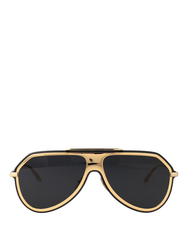 DOLCE & GABBANA: Lunettes de soleil - Lunettes De Soleil - Or