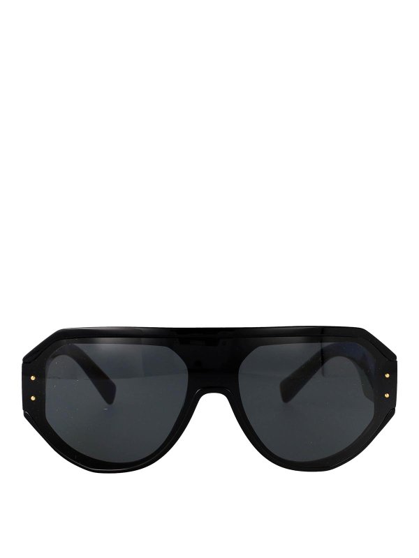DOLCE & GABBANA: Lunettes de soleil - Lunettes De Soleil - Noir