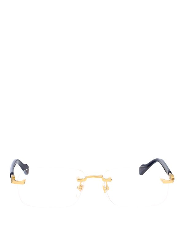 GUCCI: gafas - Gafas - Dorado