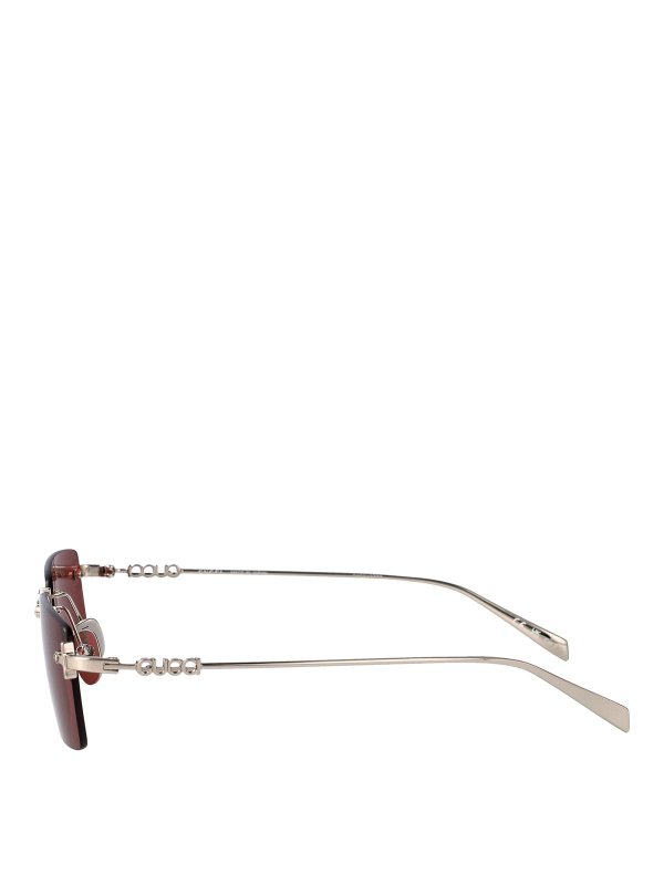 The Best Shops GUCCI: Sonnenbrillen - Sonnenbrille - Silber