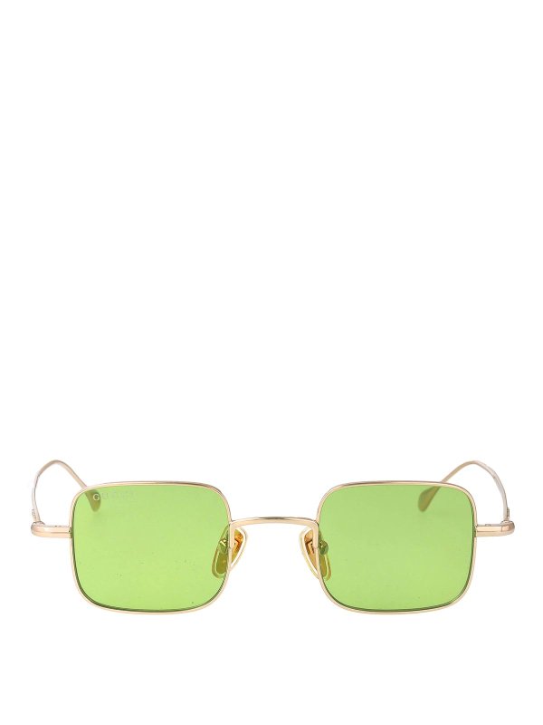 GUCCI: Sonnenbrillen - Sonnenbrille - Gold