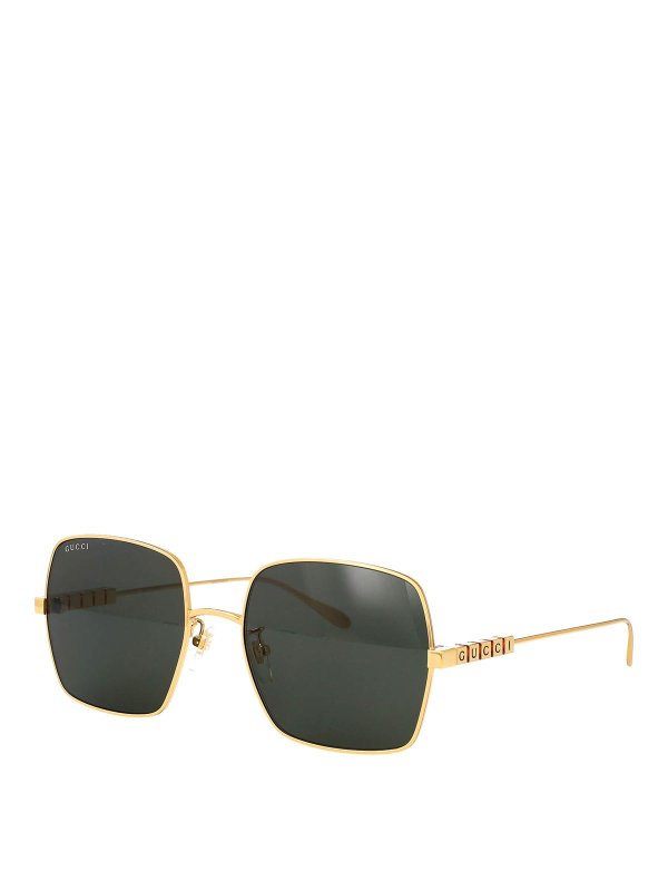 GUCCI: Lunettes de soleil online - Lunettes De Soleil - Or