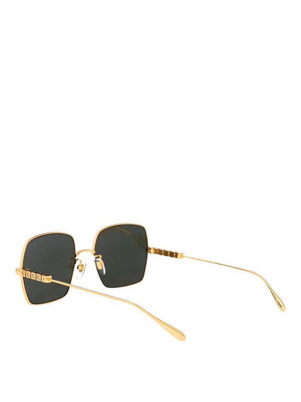 Lunettes De Soleil - Or shop online: GUCCI
