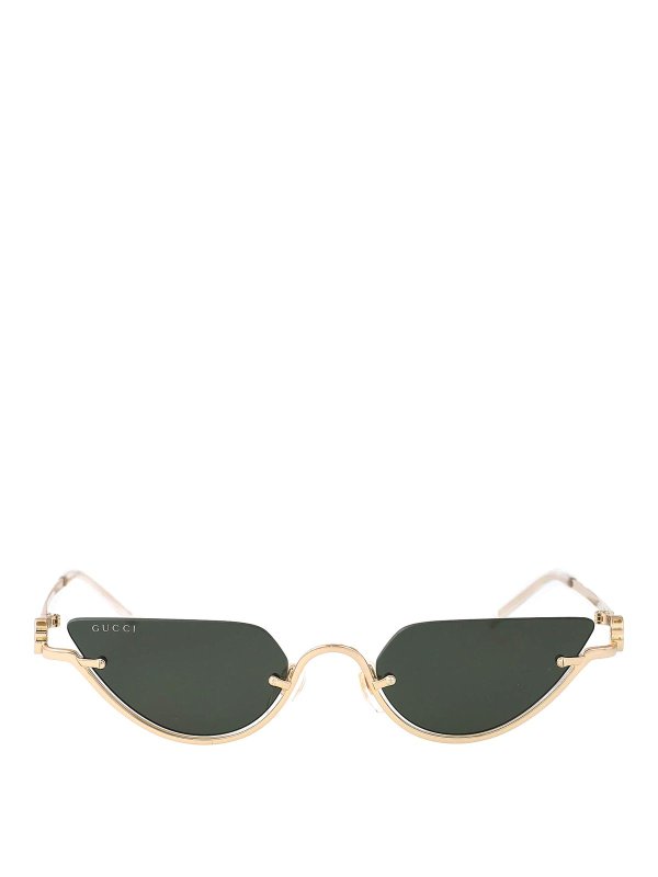 GUCCI: Sonnenbrillen - Sonnenbrille - Gold