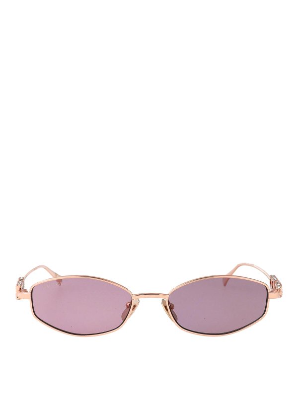 GUCCI: Gafas de sol - Gafas De Sol - Dorado