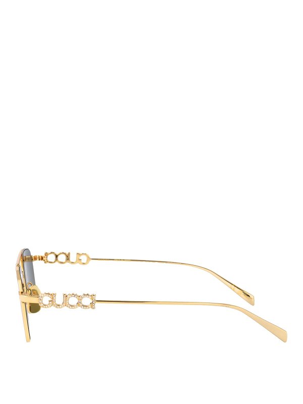 The Best Shops GUCCI: Lunettes de soleil - Lunettes De Soleil - Or