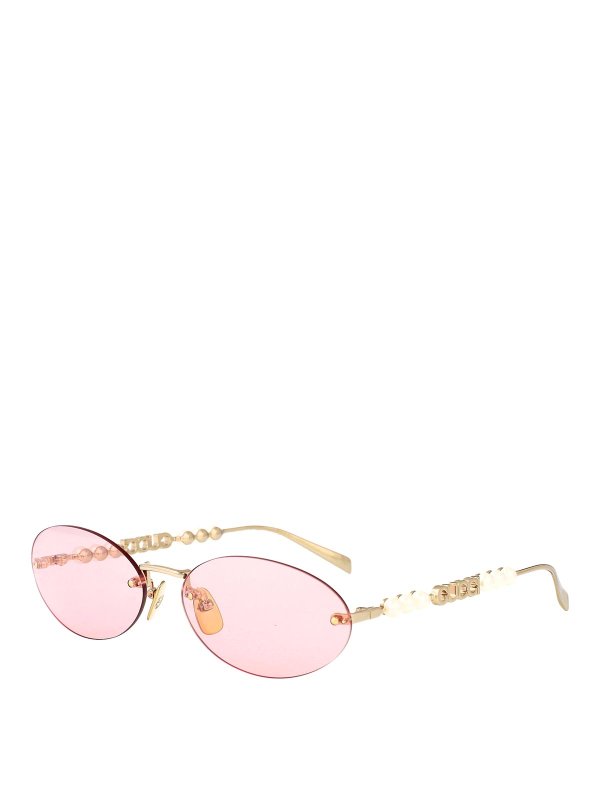 GUCCI: サングラス online - サングラス - ヌードカラー