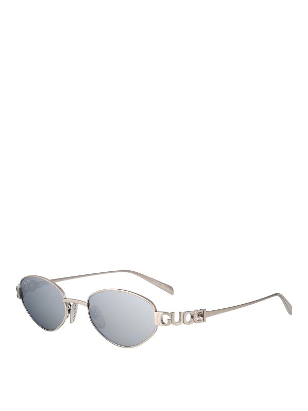 GUCCI: Lunettes de soleil online - Lunettes De Soleil - Argent