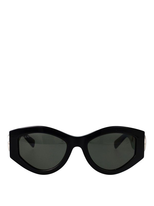 GUCCI: Sonnenbrillen - Sonnenbrille - Schwarz