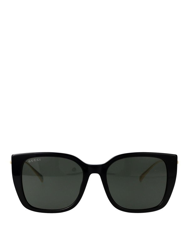 GUCCI: Sonnenbrillen - Sonnenbrille - Schwarz