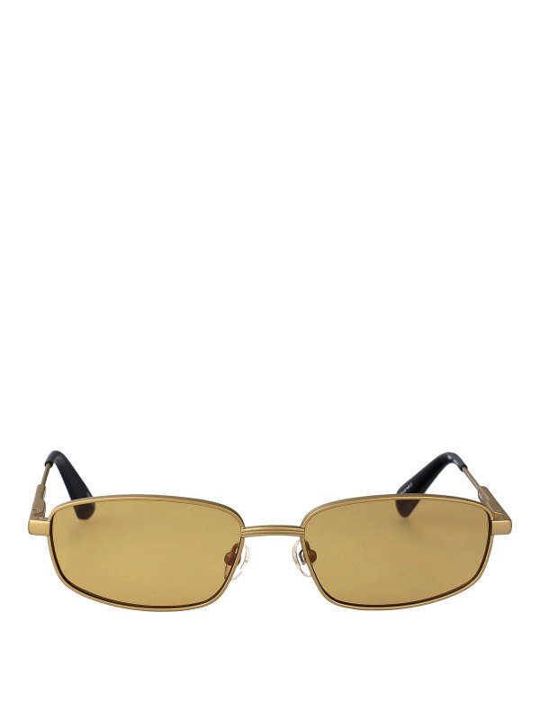 JACQUEMUS: Sonnenbrillen - Sonnenbrille - Gelb