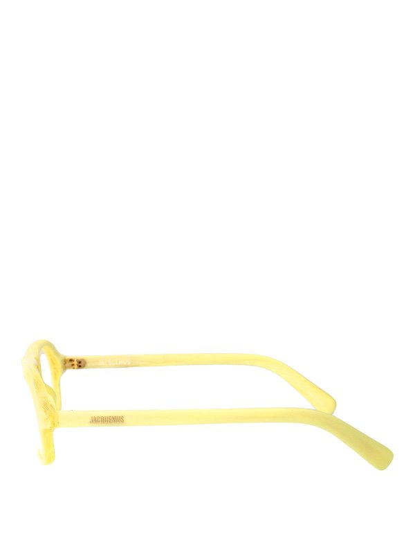The Best Shops JACQUEMUS: Lunettes de soleil - Lunettes De Soleil - Jaune