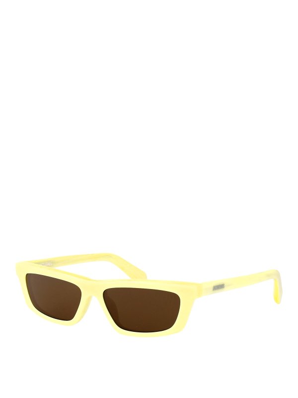 JACQUEMUS: sunglasses online - Trapezi Sunglasses