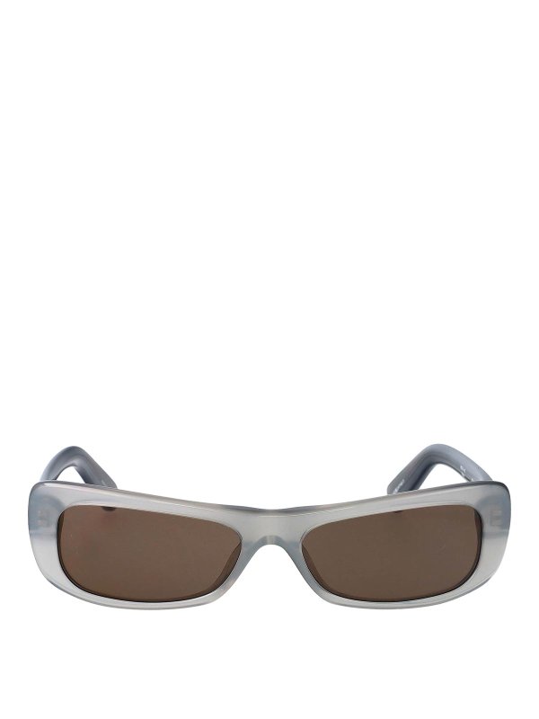 JACQUEMUS: Sonnenbrillen - Sonnenbrille - Grau