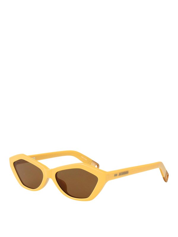 JACQUEMUS: Sonnenbrillen online - Sonnenbrille - Gelb
