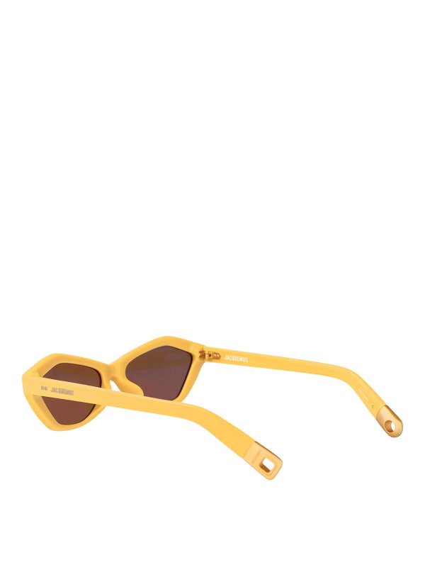 Sonnenbrille - Gelb shop online: JACQUEMUS