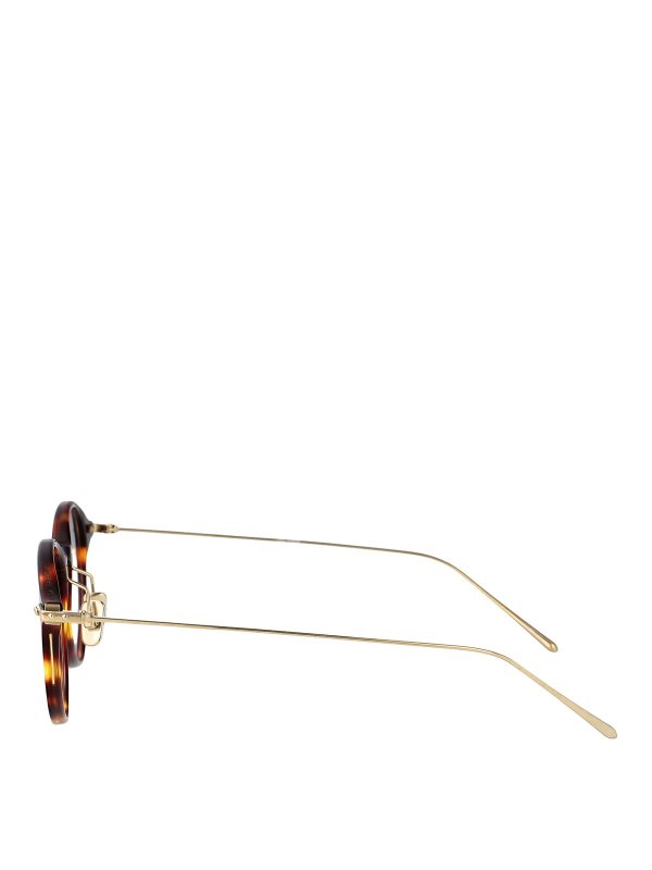 The Best Shops LINDA FARROW: サングラス - サングラス - ブラウン