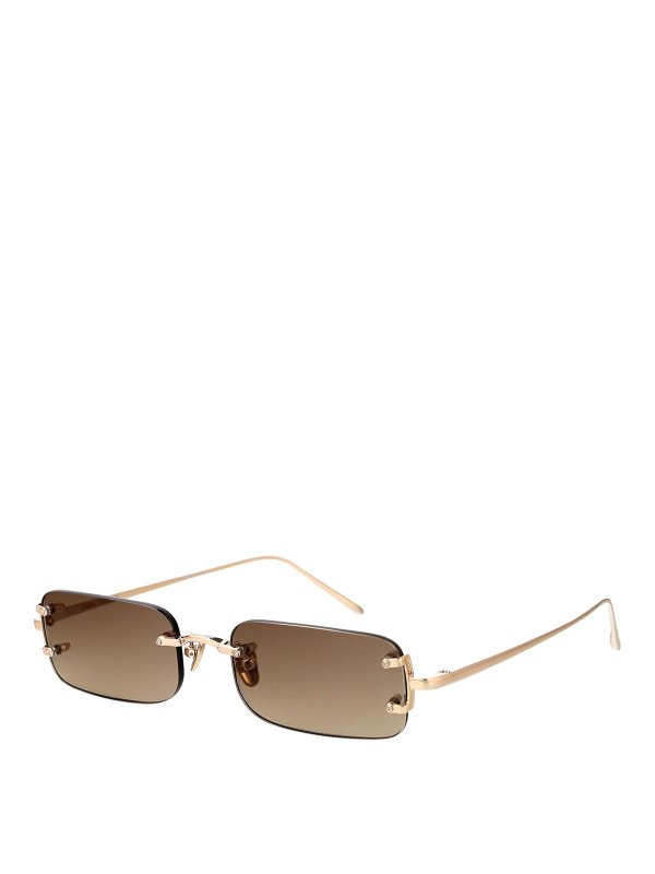 LINDA FARROW: Sonnenbrillen online - Sonnenbrille - Gold