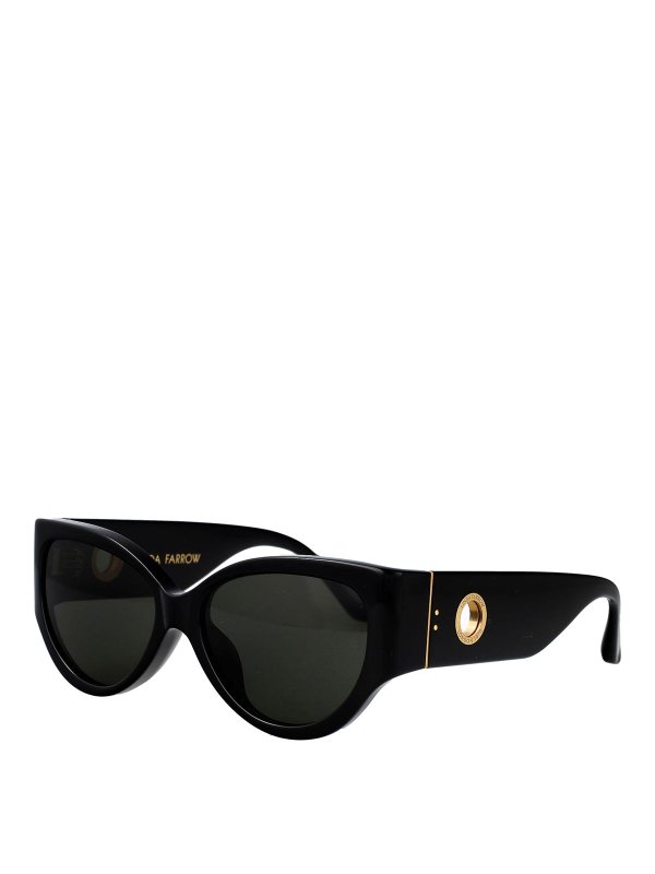 LINDA FARROW: Sonnenbrillen online - Sonnenbrille - Schwarz