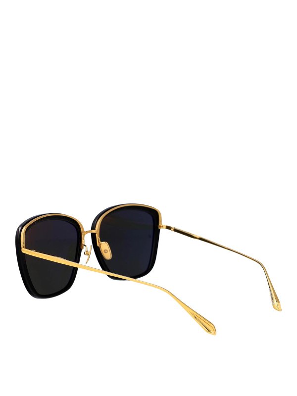 Sonnenbrille - Schwarz shop online: LINDA FARROW