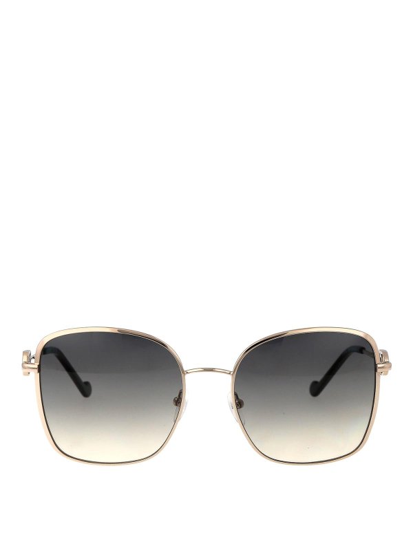 Liu Jo: Lunettes de soleil - Lunettes De Soleil - Or