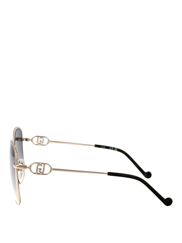 The Best Shops Liu Jo: Lunettes de soleil - Lunettes De Soleil - Or