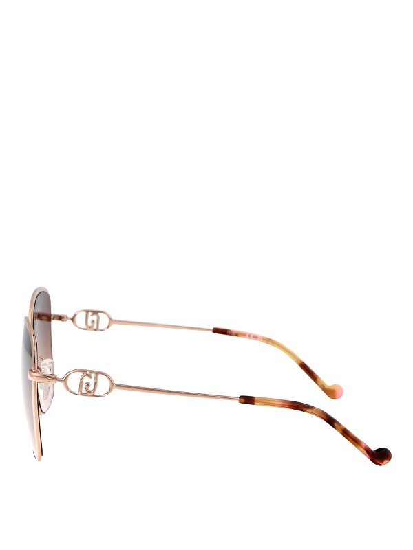 The Best Shops Liu Jo: Sonnenbrillen - Sonnenbrille - Gold