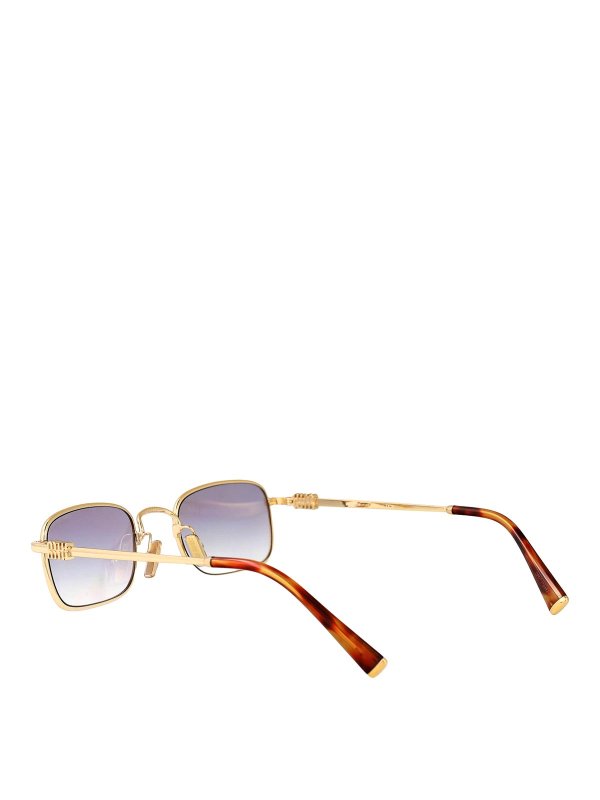 Lunettes De Soleil - Or shop online: MIU MIU