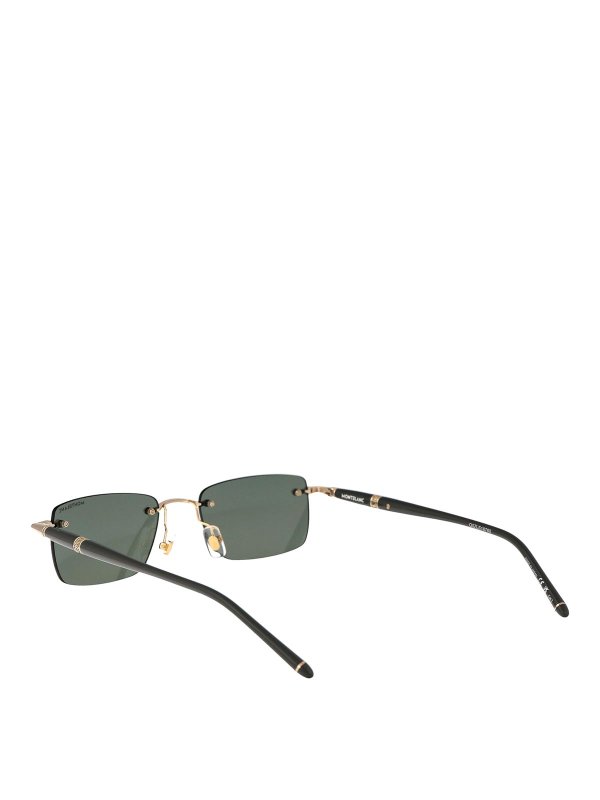 Lunettes De Soleil - Or shop online: MONTBLANC